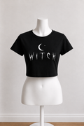 Czarny top "Witch"