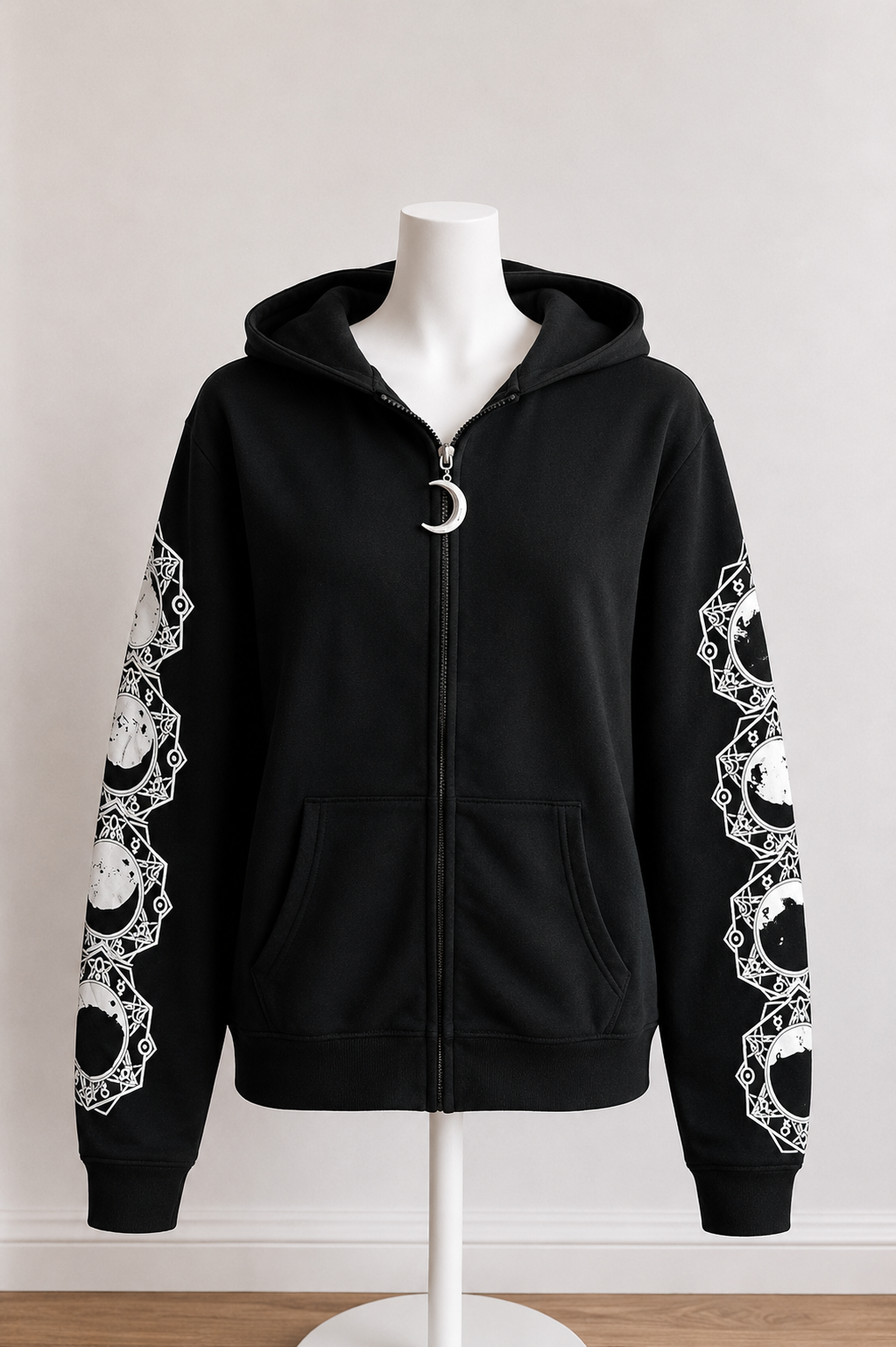 Bluza z kapturem "Księżyce"